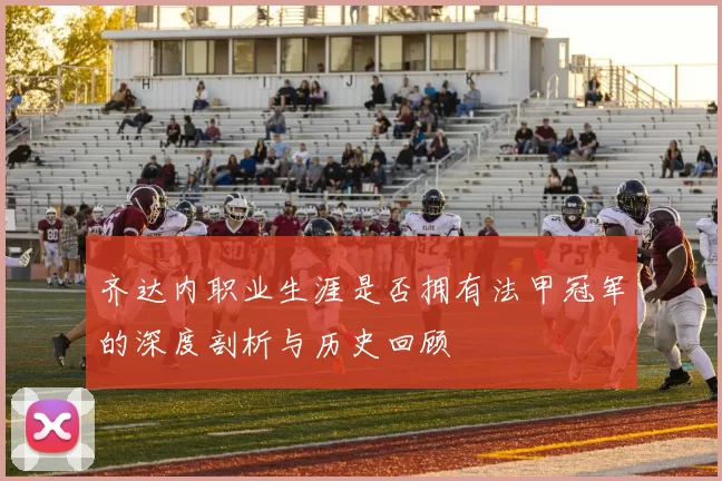齐达内职业生涯是否拥有法甲冠军的深度剖析与历史回顾